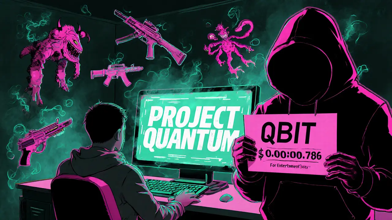 What is Project Quantum (QBIT) crypto coin? The truth about the unlaunched gaming token