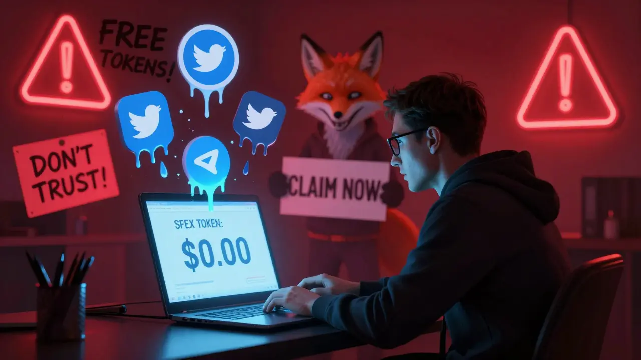 SafeLaunch SFEX Token Airdrop: What We Know (And Why to Be Careful)