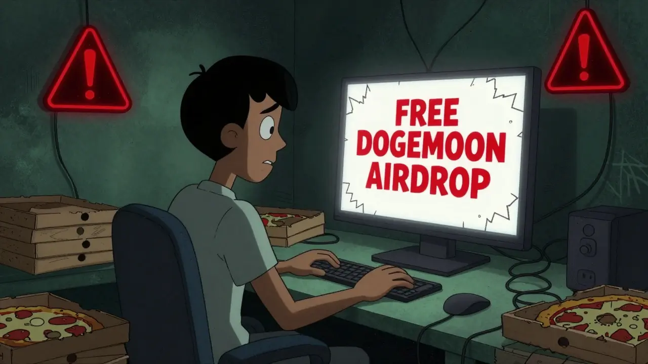 DogeMoon (DGMOON) Airdrop Details: Is It Real or a Scam?