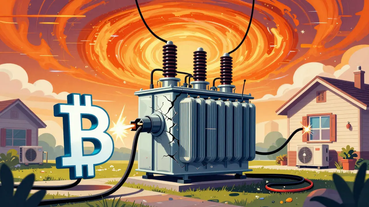 Fragile power grid straining under crypto demand vs household needs