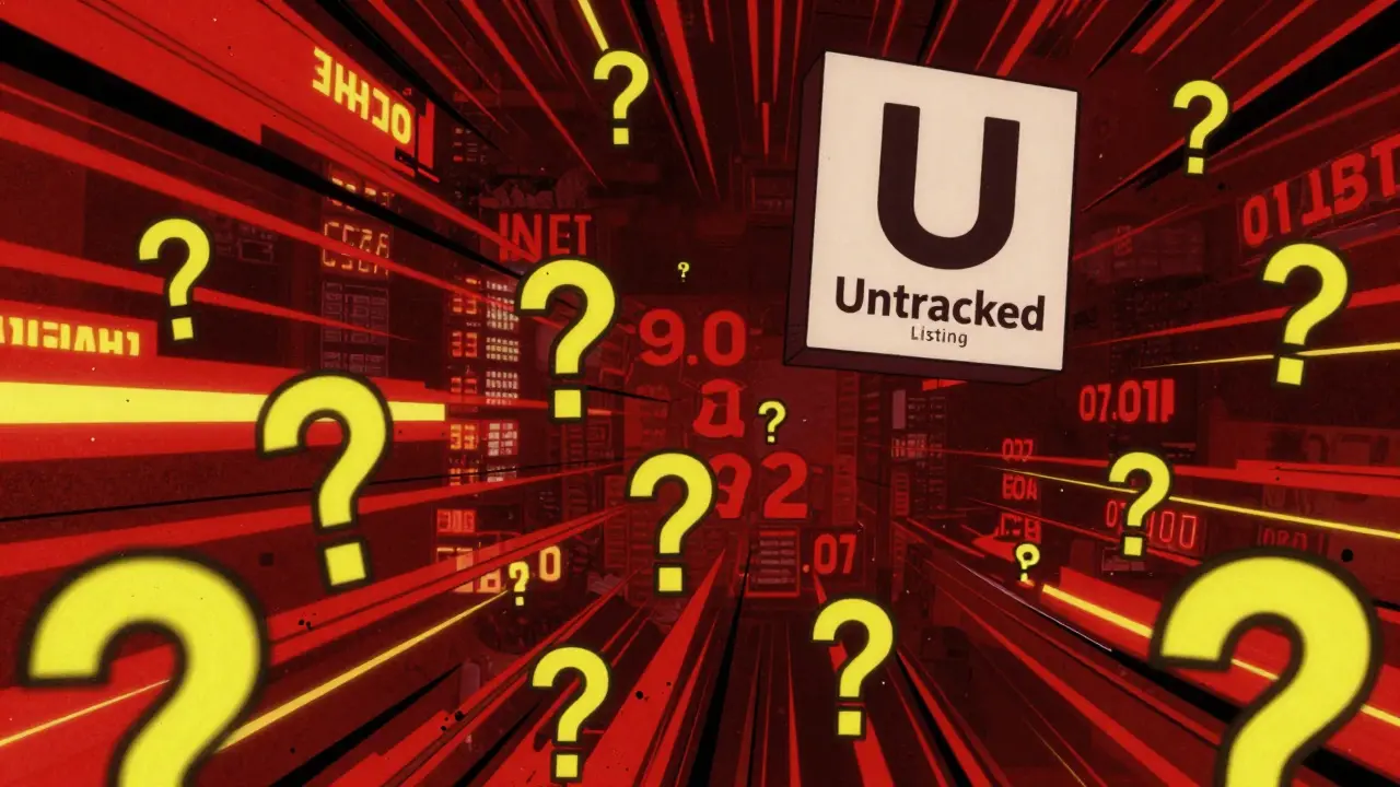 Glitching data streams representing untracked volumes
