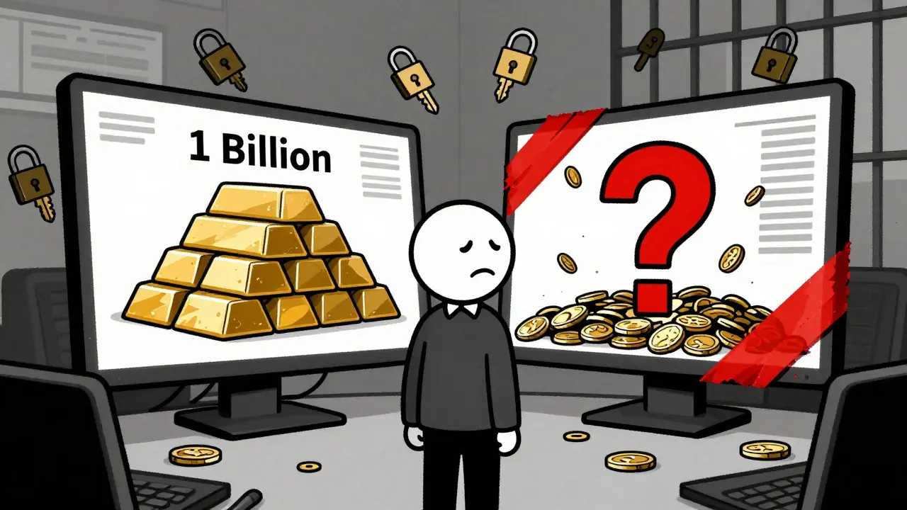 Confused investor facing conflicting data screens showing supply discrepancies in Adult Swim style.