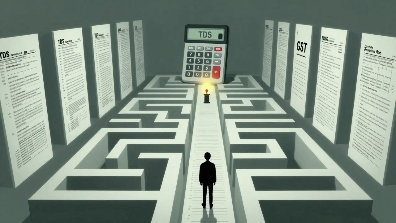 Trader lost in maze of tax forms and compliance paperwork